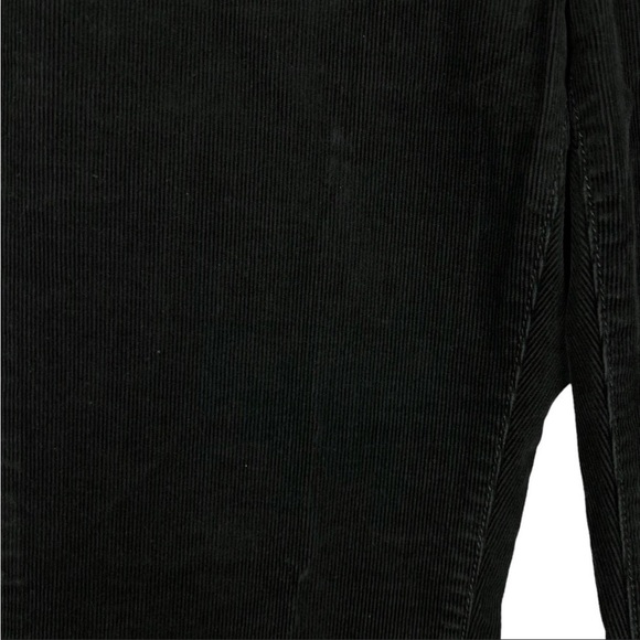 LOFT Pants Curvy Boot Corduroy Black Ribbed Mid Rise Stretch Petite Size 29 / 8P - Picture 8 of 12